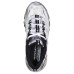 Skechers DLITES Cushioning Anti-Slip And Wear-Resistant Support Lightweight Low-Top Chunky Sneakers Women's White Black White Black Silver, 38