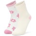 Skechers Socks 2 Pack Lemon Candy Cream Yellow/Sweet Pink Kids' 柠檬糖霜黄/甜粉色, L