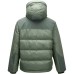 Skechers Mountain And Wild Outdoor Series Down Jacket Men's Linen Gray Linen Heather Gray, L