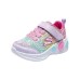Skechers Girls Cushioned Wear-Resistant Lightweight Low-Top Toddler Shoes Purple Pink Infant And Toddler Розовый, 22