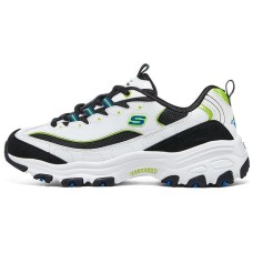 Skechers D'Lites 1.0 'White Black Multicolor' Women's 35.5