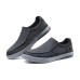 Skechers Lightweight Low-Top Canvas Shoes Men's Black Черный, 43