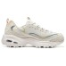 Skechers D'Lites 1.0 Shoes 'Beige White Yellow' Women's 35.5