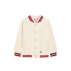 Dickies Baseball Jacket Teenagers Белый, 150