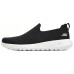 Skechers GO WALK Ma Cushioning Wear-Resistant Low-Top Casual Shoes Men's Black White Черно-белый, 43
