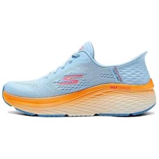 Skechers WOMEN'S GO Series Cushioned Slip-Resistant Low-Top Casual Y2K Vintage Running Shoes Women's Blue Orange Синий/Оранжевый, 39
