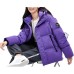 Skechers Down Jacket Unisex Dark Purple Dark Purple/00QD, L