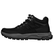 Skechers Zeller Hiking / Trekking Shoes Men Mid-Top Black/Gray 41