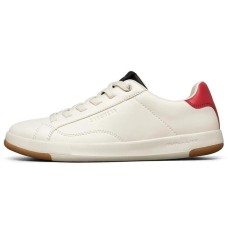 Skechers Skateboard Shoes Women's Low-Top White/Black/Red 35