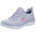 Skechers Summits Cushioning Anti-Slip Wear-Resistant Breathability Low-Top Casual Shoes Women's Light Purple 38.5