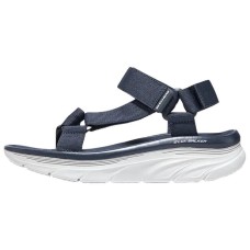Skechers D'lux Walker Beach Sandals Men's Blue White 45