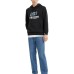 Skechers Colorful Sweatshirt Unisex Carbon Black Carbon Black-0018, S