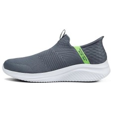 Skechers Hands Free Slip-Ins Cushioned Wear-Resistant Lightweight Low-Top Casual Shoes Men's Gray Серый, 41