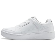 Skechers Waterproof Cushioning Abrasion Resistant Low Top Skateboard Shoes Men's White Белый, 43