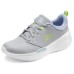 Skechers Cloud Trace Breathable Low-Top Running Shoes Women's Gray Серый, 35