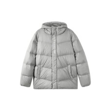 Skechers Down Jacket Unisex Alloy Gold Alloy color/002E, M