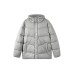 Skechers Down Jacket Unisex Alloy Gold Alloy color/002E, M