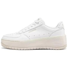Skechers Court Classics Cushioning Breathable Support Low Top Skateboard Shoes Women's White Beige Белый/Натуральный, 40