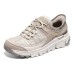 Skechers Summits AT Cushioned Wear-Resistant Supportive Lightweight Low-Top Casual Running Shoes Women's White Белый, 37.5
