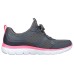 Skechers Summits Free Classics Cushioned Slip Resistant Abrasion Resistant Low Top Casual Shoes Women's Charcoal Gray 35.5