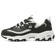 Skechers D'Lites 1.0 'Black White' Women's 37