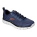 Skechers Cushioning Anti-Slip And Wear-Resistant Low-Top Casual Shoes Men's Dark Blue 39.5