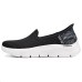 Skechers Go Walk Fle Cushioning Anti-Slip And Wear-Resistant Low-Top Casual Shoes Women's Black White Черно-белый, 37.5