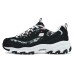 Skechers DLITES Durable Breathable Lightweight Low-Top Casual Shoes Women's Black Черный, 37