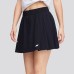 Skechers SS24 Casual Short Skirts Women's Carbon Black Carbon Black 0018, M