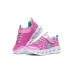 Skechers Heart Lights Kids Lifestyle Shoes Pink Multicolor Teenagers 33.5