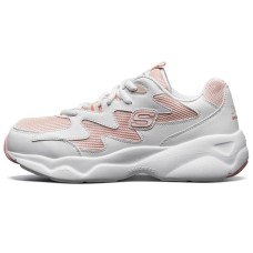 Skechers D'LITES Series Cushioning Anti-Slip And Wear-Resistant Low-Top Chunky Sneakers Women's White 35