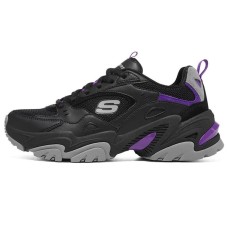 Skechers Stamina V2 'Black Purple' Women's 35