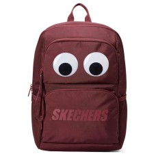 Skechers Fabric Big Eye Backpack Unisex Burgundy Large Eye Patch Single Packaging Бордовый