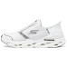 Skechers WOMEN'S GO Series Anti-Slip Wear-Resistant Low-Top Running Shoes Women's White Black Черно-белый, 36.5