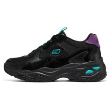 Skechers Dlites 4.0 'Black Purple Green' Women's 36