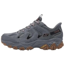 Skechers OUTDOOR MENS Anti-Slip Wear-Resistant Low-Top Trekking Shoes Men's Gray Серый, 42.5