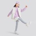 Skechers Grade School Tops Light Snow Cyan, 130