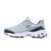 Skechers DLITES Anti-Slip Wear-Resistant Low-Top Chunky Sneakers Women's Blue Синий, 37