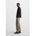Шерстяной кардиган ZARA Черный, M