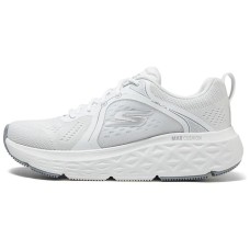 Skechers Cushioning Wear-Resistant Low-Top Casual Running Shoes Women's White Gray White gray, 37