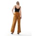 ASOS DESIGN tailored crinkle velvet trouser co-ord in gold Золотистый, US 14