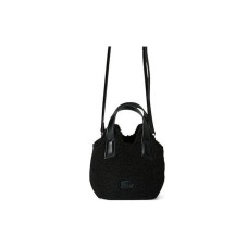 Skechers Fabric Handbag, Shoulder Bag, Crossbody Bag Regular Unisex Carbon Black сажа