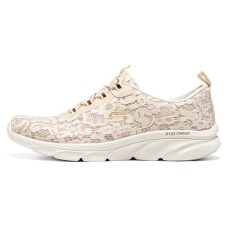 Skechers Dlux Comfort Shoes 'Pink White' Women's 38