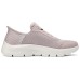 Skechers Go Walk Fle Cushioning Wear-Resistant Low-Top Casual Running Shoes Women's Pink Розовый, 35.5