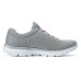 Skechers Cushioning Wear-Resistant Low-Top Running Shoes Women's Gray Серый/Розовый, 35.5