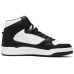 Skechers Anti-Slip Wear-Resistant Mid-Top Casual Shoes Men's Black White Черно-белый, 42