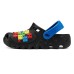 Skechers Anti-Slip Wear-Resistant Kids' Sandals Clogs Black Teenagers Черный, 30