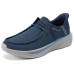Skechers Slip Ins Anti-Slip Wear-Resistant Low-Top Casual Shoes Men's Navy Синий, 42
