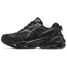 Skechers D'LITES Surfing Cushioning Anti-Slip And Wear-Resistant Low-Top Chunky Sneakers Men's Black Черный, 44