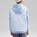 Skechers Grade School Casual Sportswear Set (Moon White Blue Vest + Moon White Blue Jacket), 130